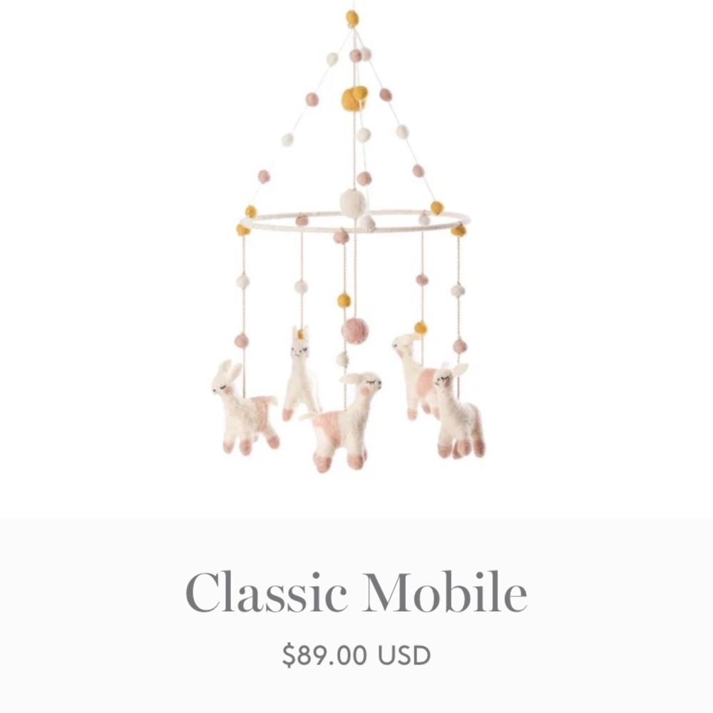 Pehr Lovely Llama Mobile